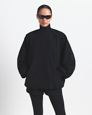 NikeSKIMS Woven Nylon Women's Oversized Track Jacket. Nike.com
